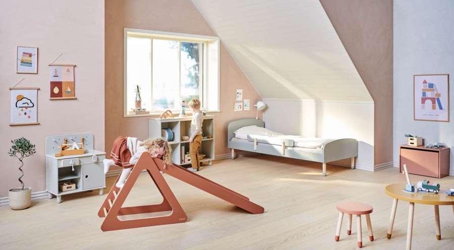 Online FLEXA Glijbaan Voor Speeltoestel Blush/Birch Plywood