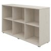 Clearance FLEXA Boekenkast, 6 Vakken White Washed Pine