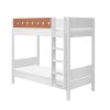 Hot FLEXA Stapelbed Met Extra Hoogte White/Blush