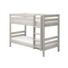 Clearance FLEXA Stapelbed Met Rechte Ladder White Washed Pine