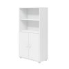 Best FLEXA Midi-Boekenkast, 2 Deuren White