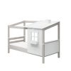 New FLEXA Eenpersoonsbed M. 1/2 Classic-Huis White/Grey Washed Pine