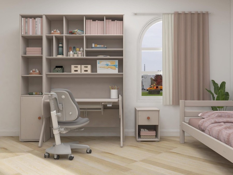 Best FLEXA Ladekast Met 1 Lade Light Blush/Grey Washed Pine