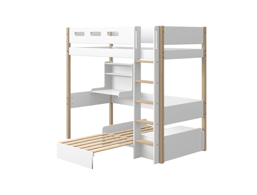 Clearance FLEXA Casa Hoogslaper White/Oak