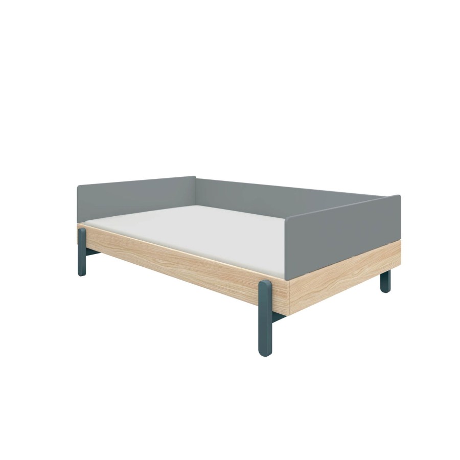 Online FLEXA Bedbank Blueberry/Oak