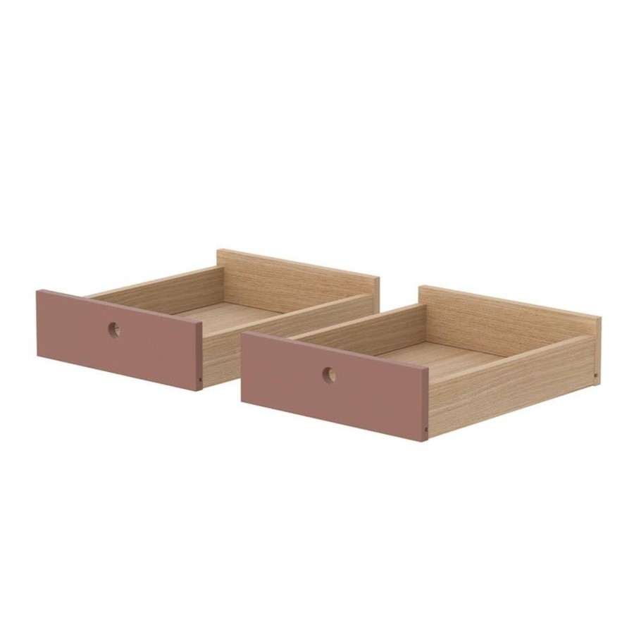 Online FLEXA Laden Voor Bureau Cherry/Oak