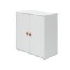 New FLEXA Mini-Boekenkast, 2 Deuren White/Blush