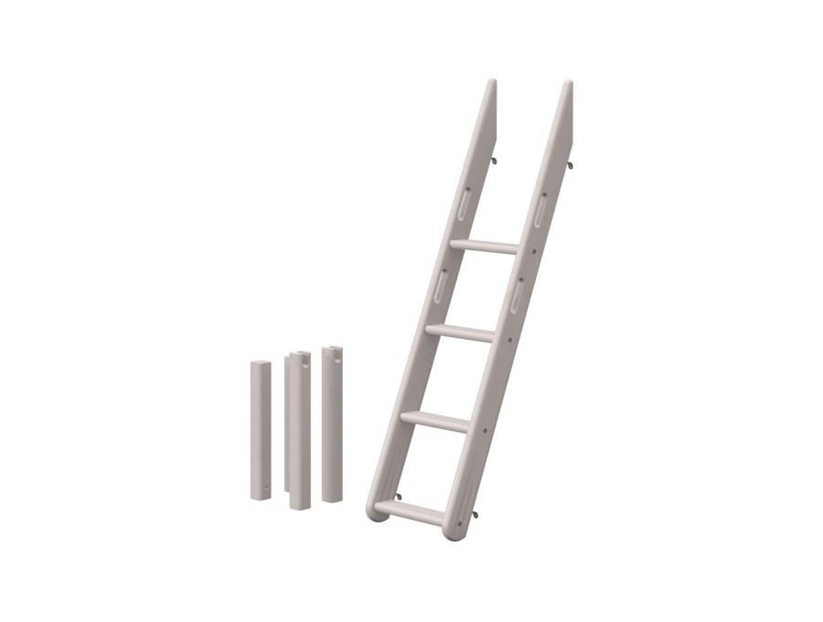 Clearance FLEXA Classic - Schuine Ladder Voor Stapelbed Grey Washed Pine