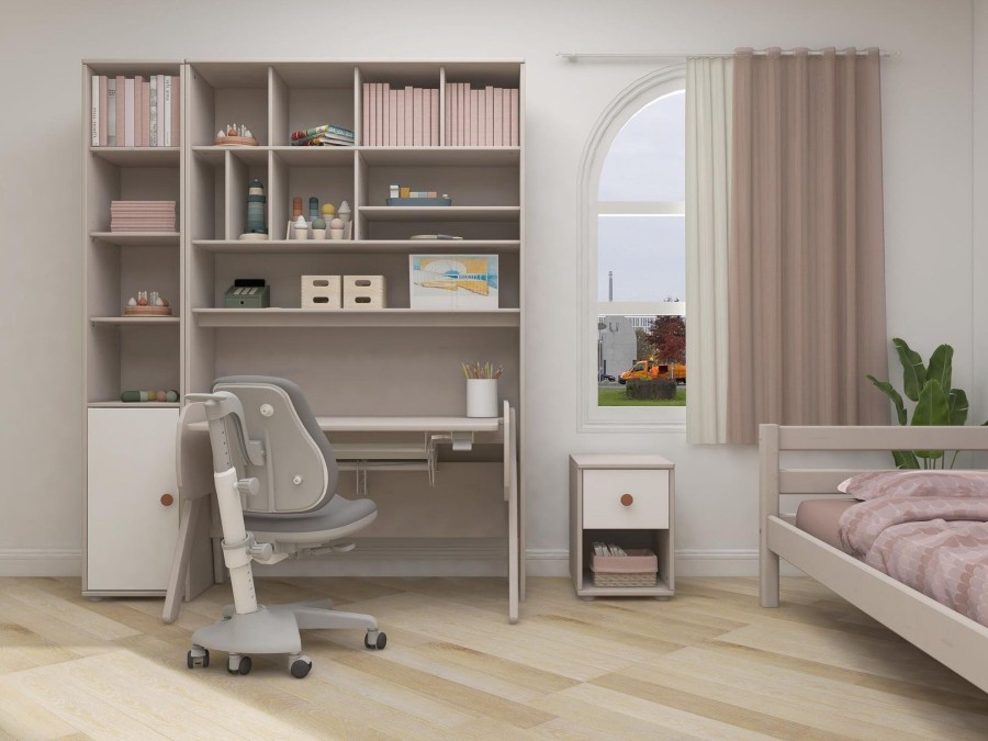 Hot FLEXA Ladekast Met 1 Lade Light Blush/Grey Washed Pine