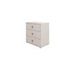 Best FLEXA Ladekast Met 3 Laden Light Blush/Grey Washed Pine