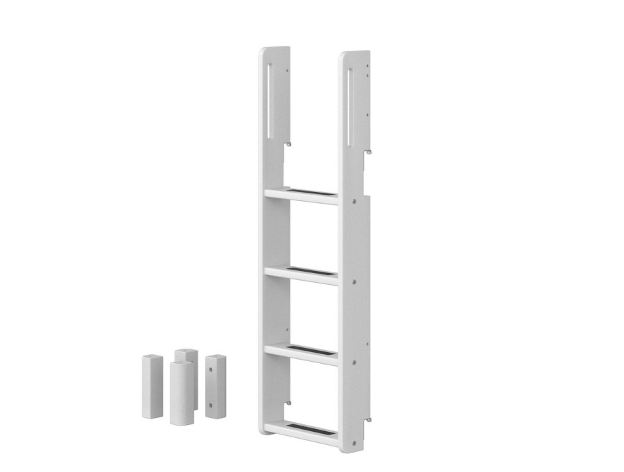 Clearance FLEXA Middenstukken En Rechte Ladder Voor Stapelbed White