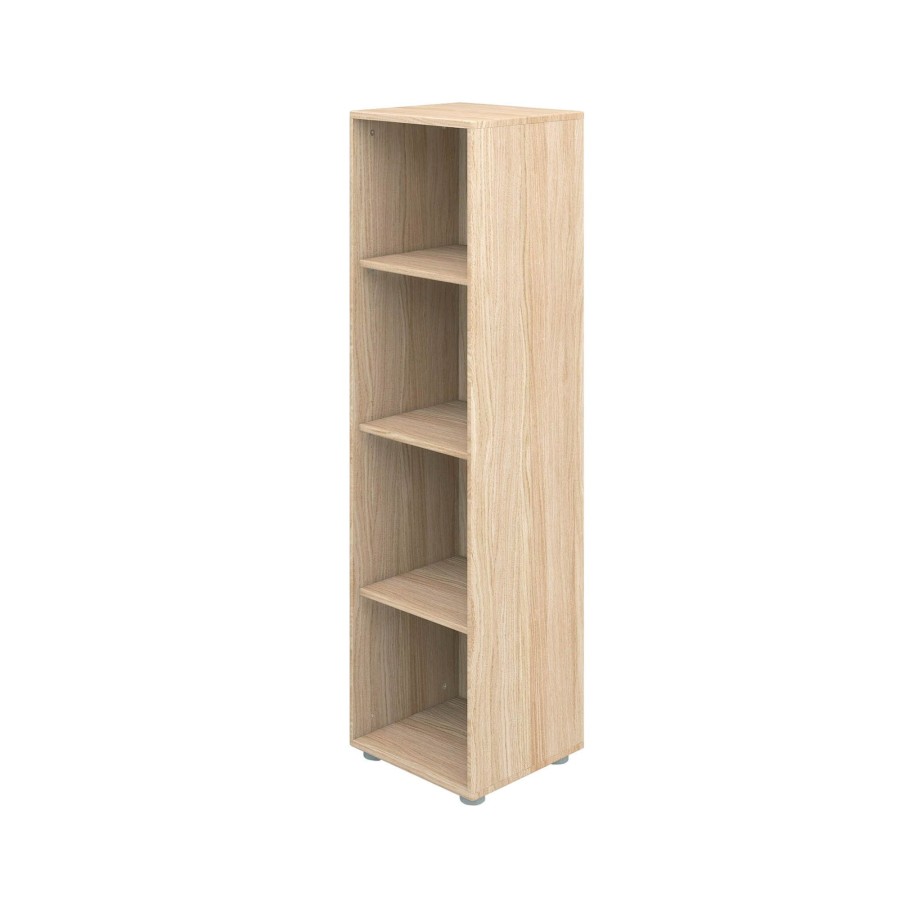 Best FLEXA Boekenkast, 3 Planken Eiken