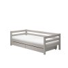 Hot FLEXA Eenpersoonsbed Met 2 Laden Grey Washed Pine