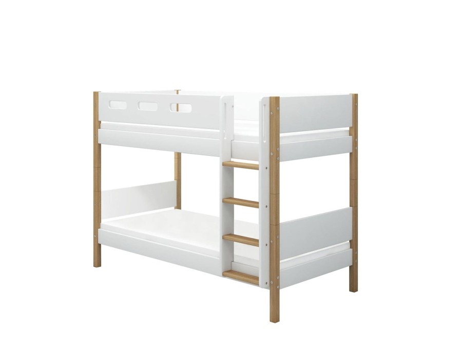 Best FLEXA Stapelbed White/Oak