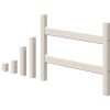 New FLEXA Classic - Poten Voor Verhoogde Halfhoogslaper White Washed Pine