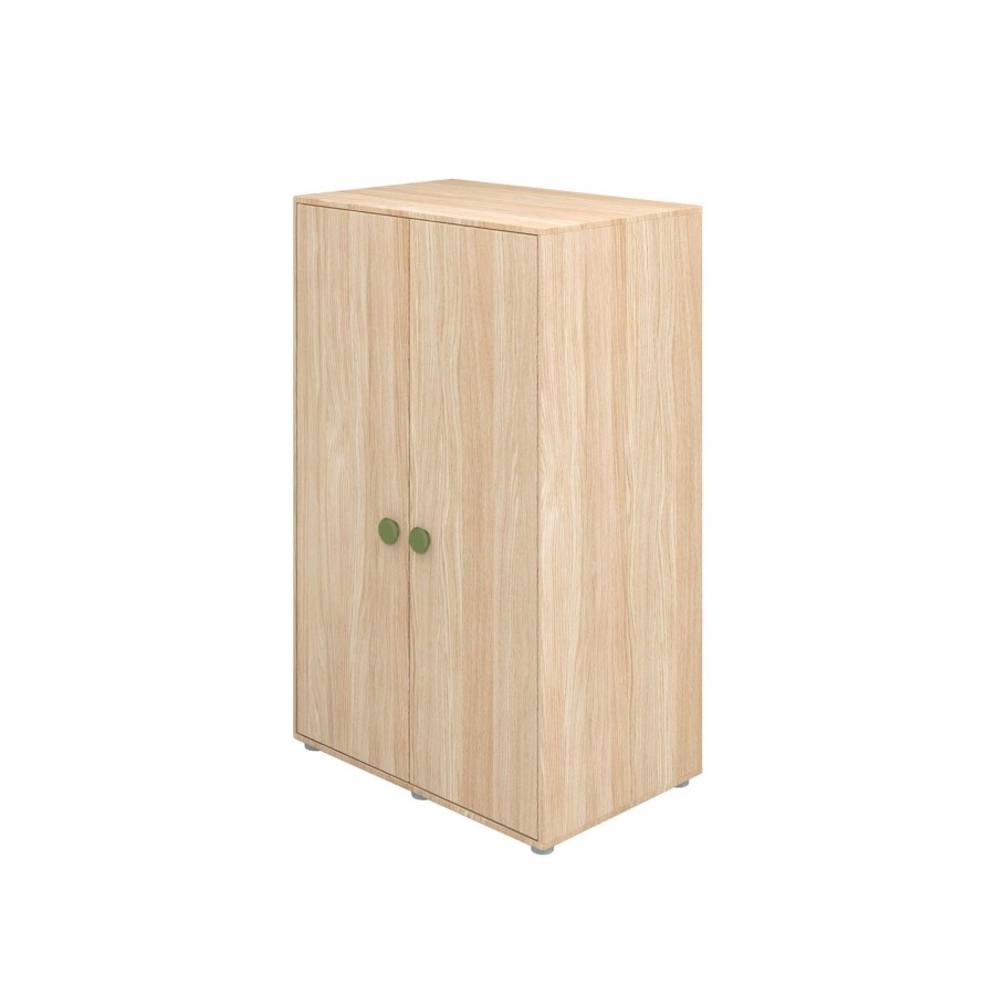 Clearance FLEXA Lage Kledingkast Kiwi/Oak