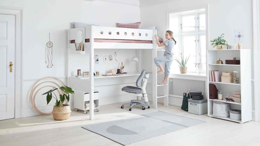 Best FLEXA Bureau Voor Hoogslaper White