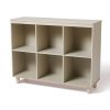 Best FLEXA Boekenkast - Midi Warm Grey/Birch Plywood