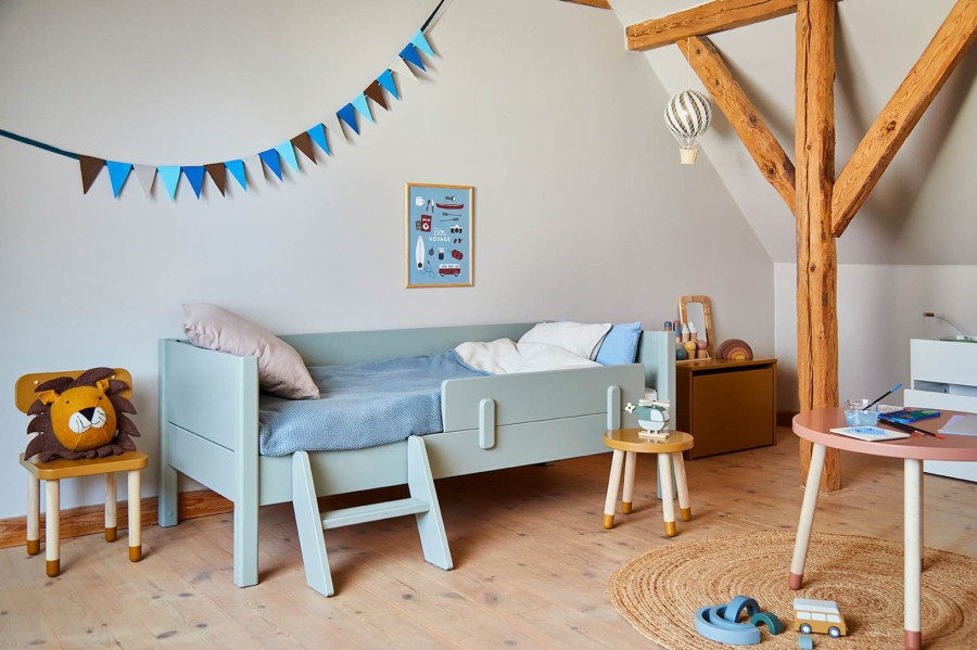 Clearance FLEXA Ladder Voor Juniorbed Green