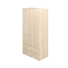 Clearance FLEXA Hoge Kledingkast White/Oak