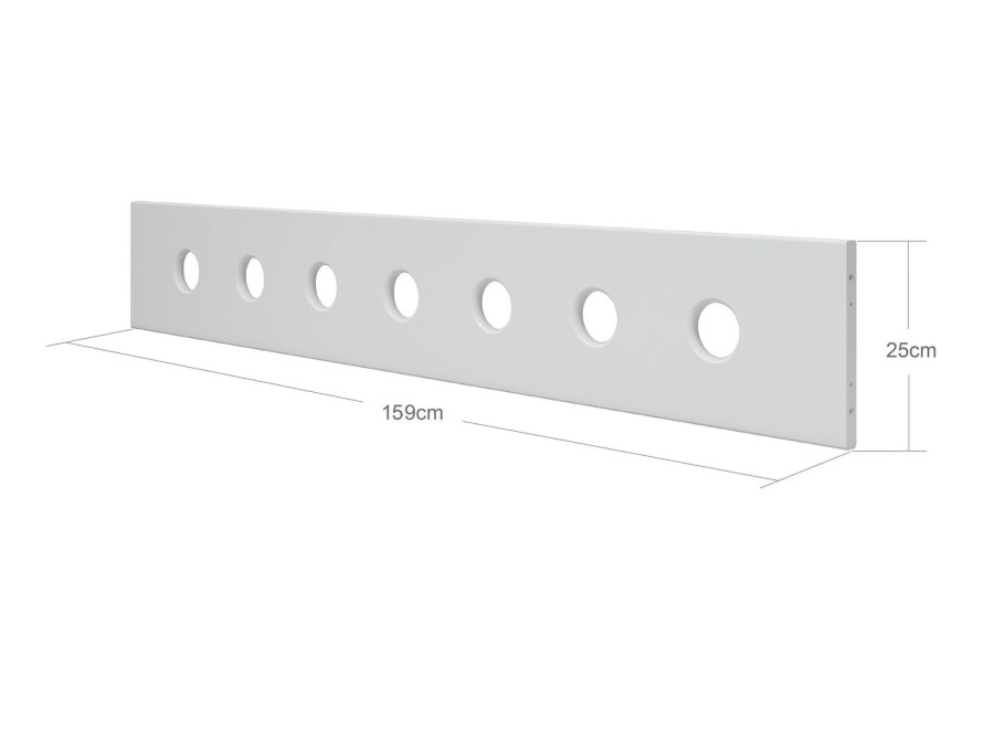 New FLEXA Uitvalbeveiliging Voor De Voorkant, 3/4 White