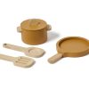 New FLEXA Pot & Pan Mustard/Birch Plywood