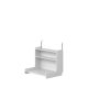 Clearance FLEXA Click-On Bureau Met Plank White