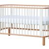 New FLEXA Babybed White/Clear Lacquer Beech