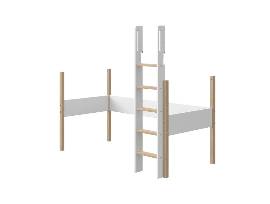 Online FLEXA Ladder En Poten Voor Hoogslaper White/Oak