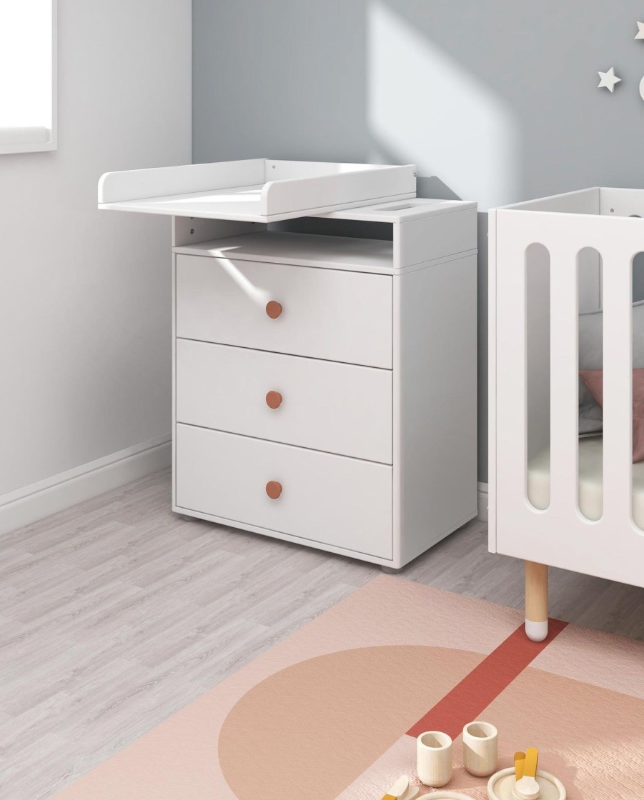 Best FLEXA Aankleedcommode-Unit White