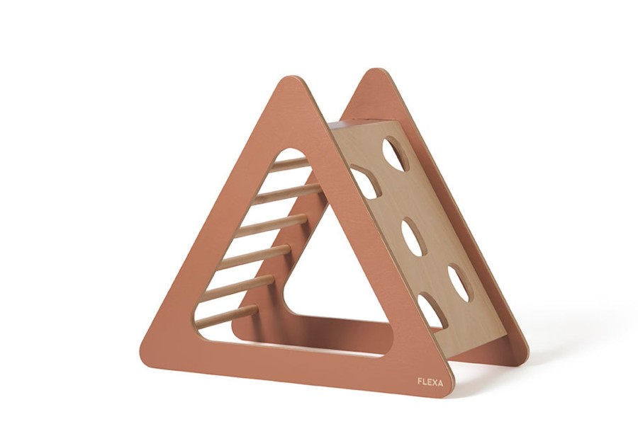 Online FLEXA Speeltoestel - Midi Blush/Birch Plywood