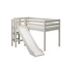 Hot FLEXA Halfhoogslaper M. Platform En Glijbaan White Washed Pine