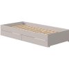 Online FLEXA Onderschuifbed Met 2 Lades Grey Washed Pine