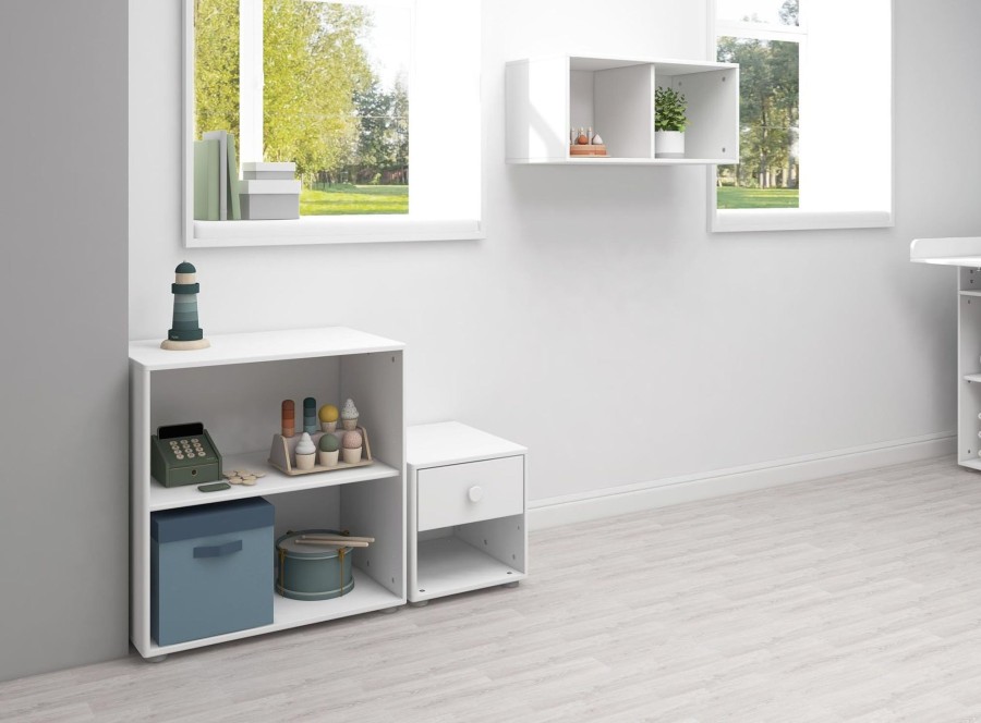 Clearance FLEXA Element Met Plank, 1 Plank White