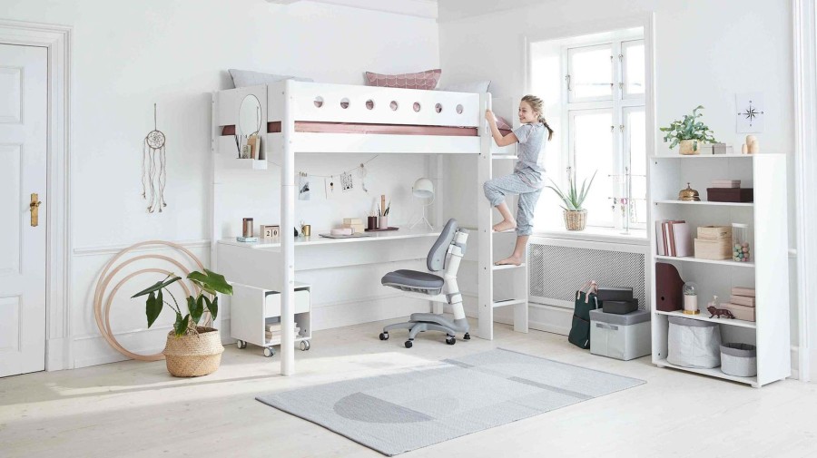 Hot FLEXA Bureau Voor Hoogslaper White