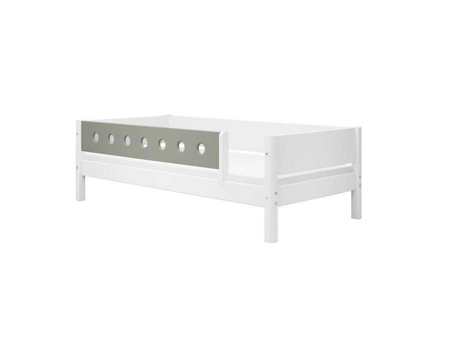 Best FLEXA Bedbank Met Uitvalbeveiliging White/Natural Green