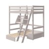 Clearance FLEXA Hoogslaper Met Casa Module Grey Washed Pine