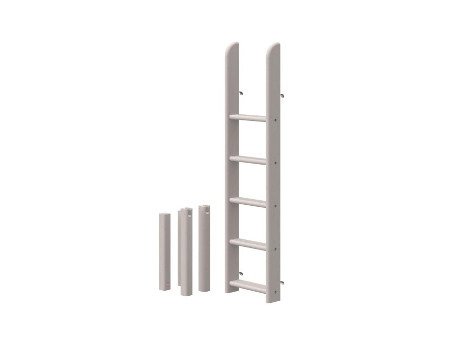 Clearance FLEXA Classic - Schuine Ladder Met Geintegreerde Handgrepen En Poten Grey Washed Pine