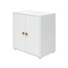 Hot FLEXA Kast, 1 Plank White/Mustard