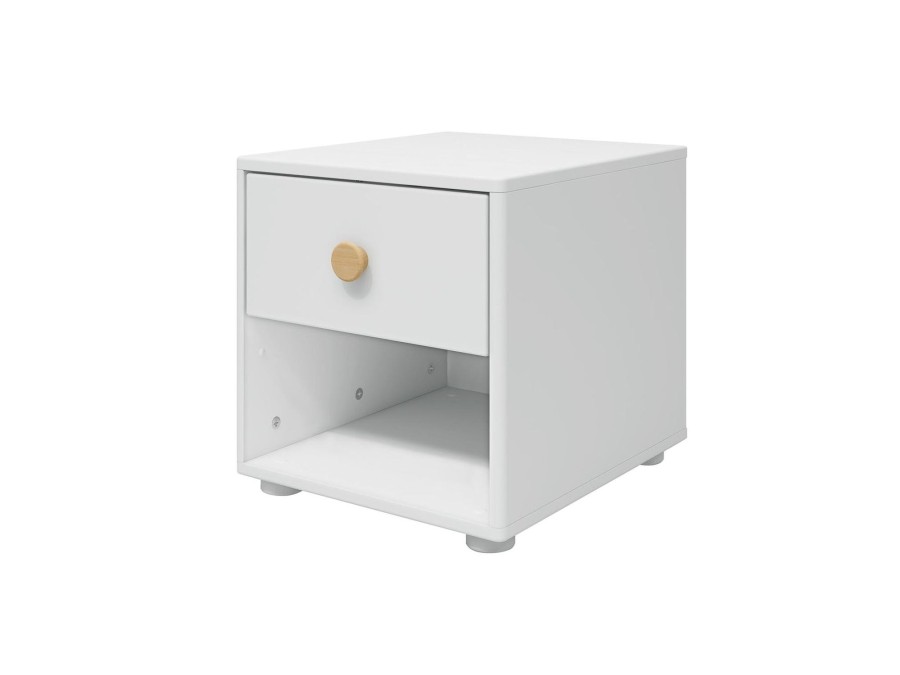 Online FLEXA Ladekast, 1 Lade White/Oak