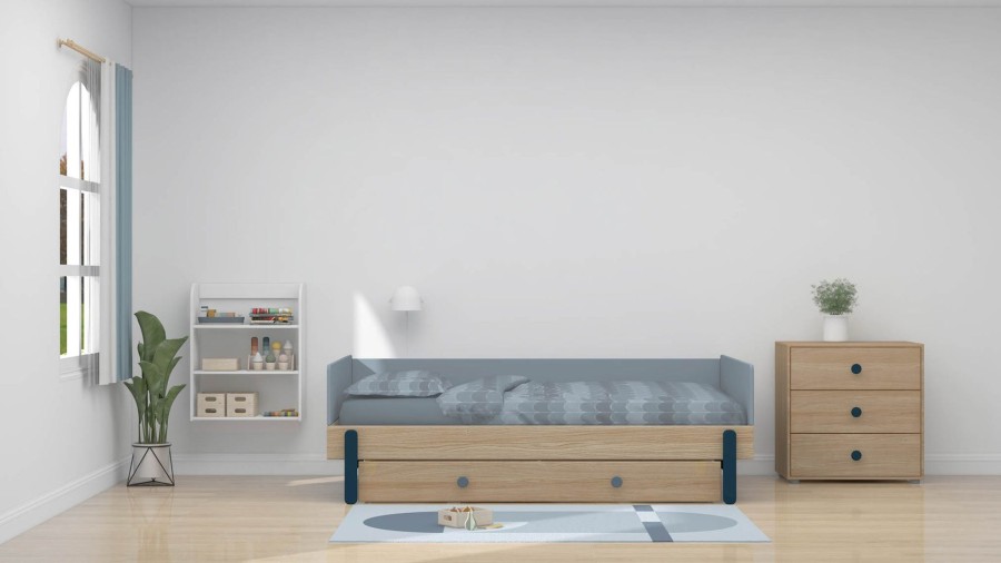 Best FLEXA Underbed Drawer Blueberry/Oak