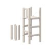 Hot FLEXA Classic - Platform En Poten Voor Halfhoogslaper White Washed Pine