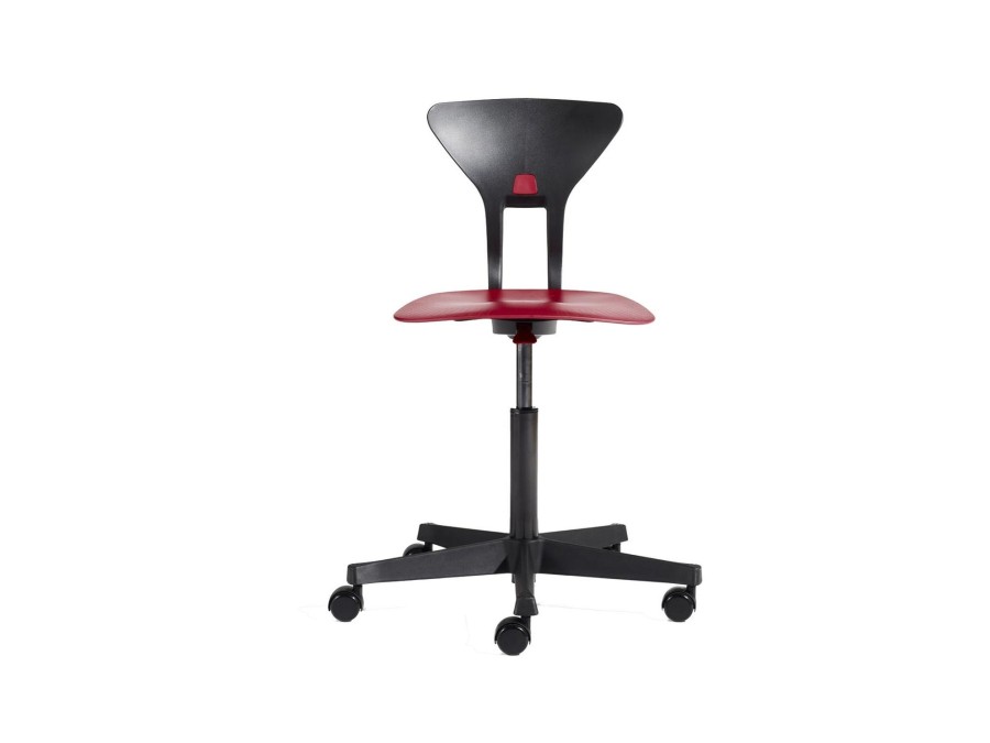 Best FLEXA Ray Bureaustoel Black/Red