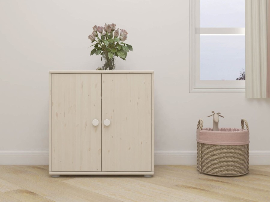 Clearance FLEXA Kastje White/White Washed Pine